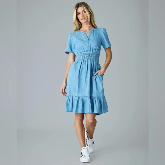 LYDIA DRESS ~ DOWNEAST SIZE SMALL- No tags 🏷️ - Picture 1 of 8